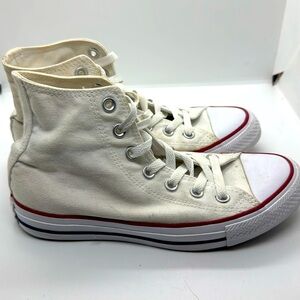 Women’s Converse canvas hi top Chuck Taylors Size 7